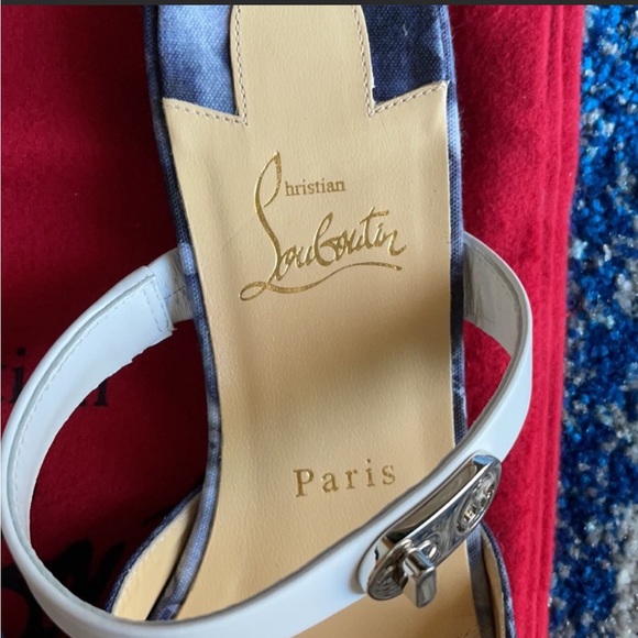 CHOC LOCK POINTED TOE FLAT CHRISTIAN LOUBOUTIN - Picture 7 of 9